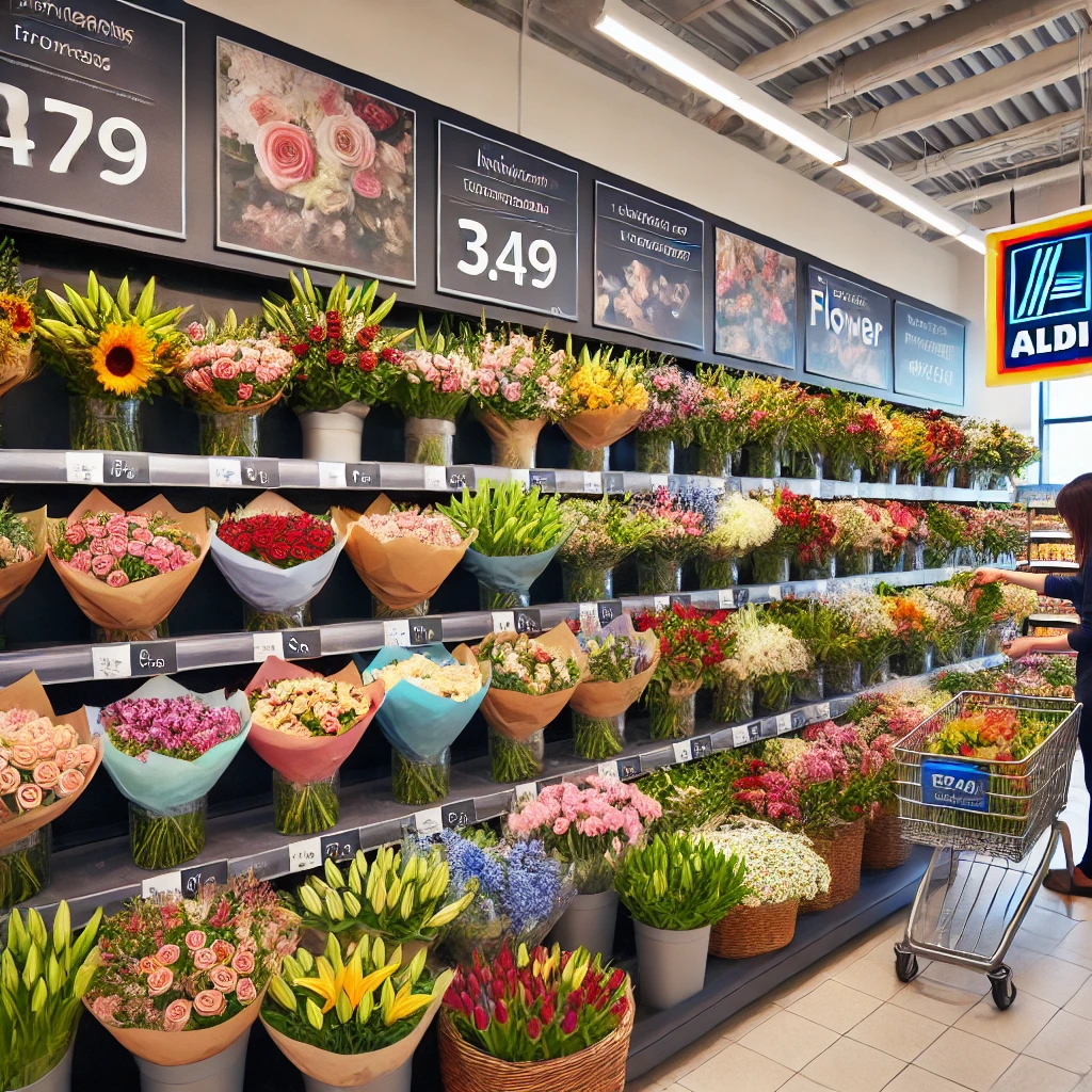 does aldi sell flowers