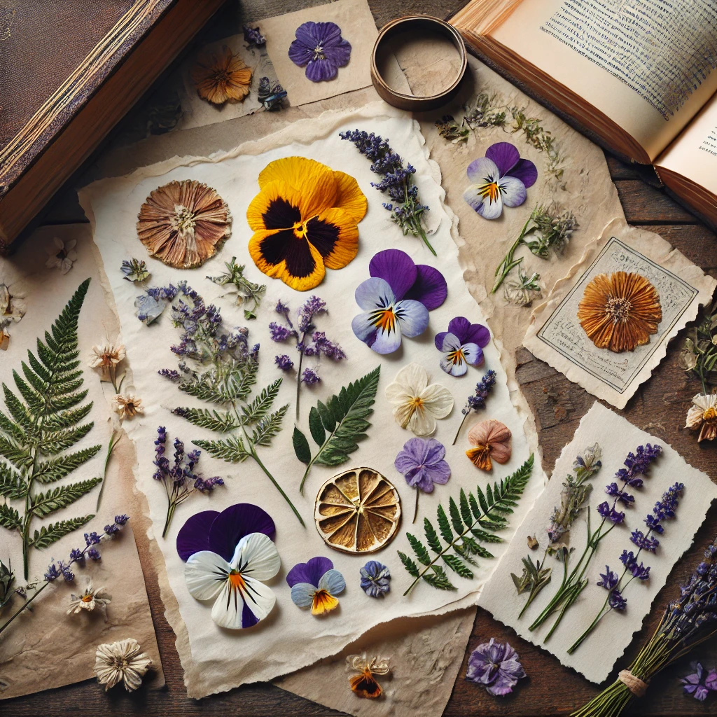 how do i press flowers