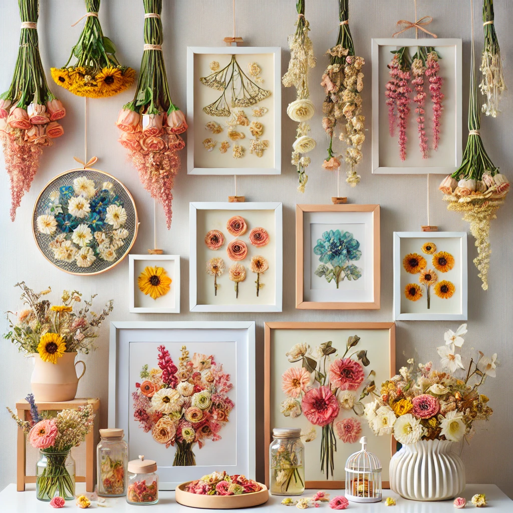 how do you preserve flowers