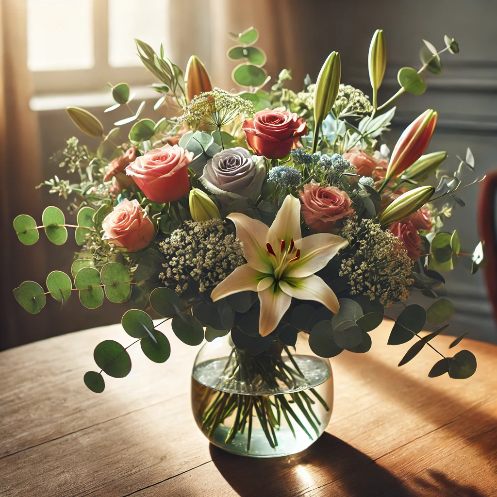 how to arrange flowers
