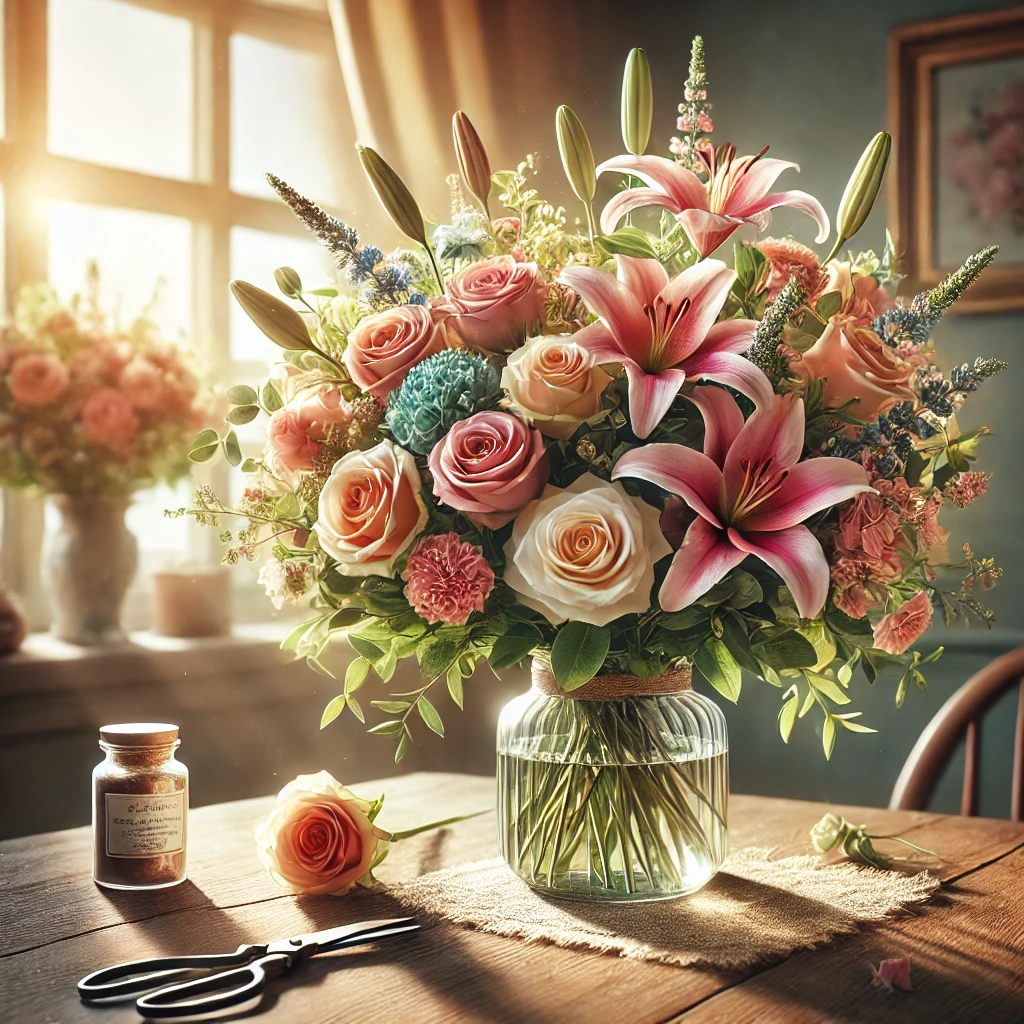 how to keep fresh flowers for longer