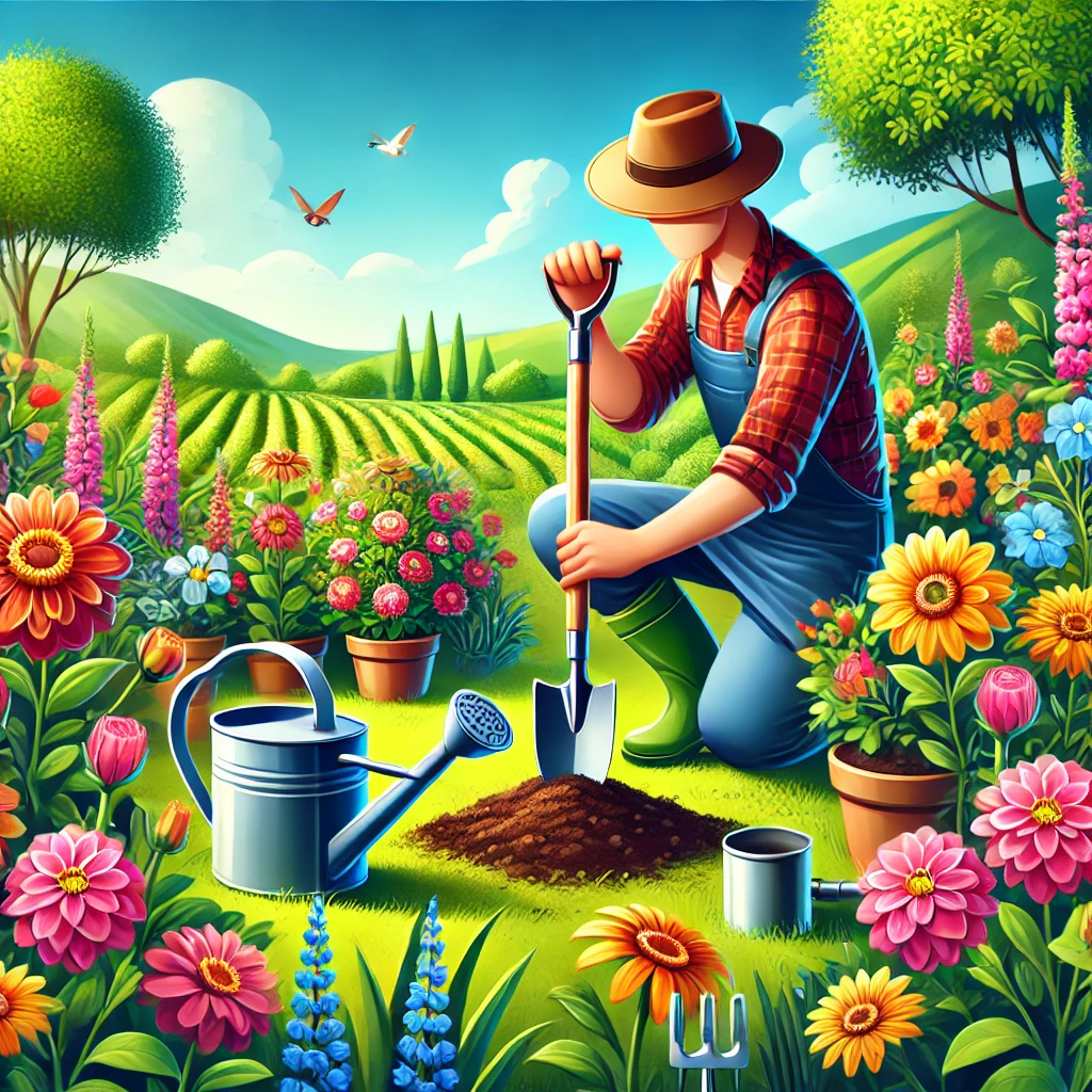 how to plant flowers