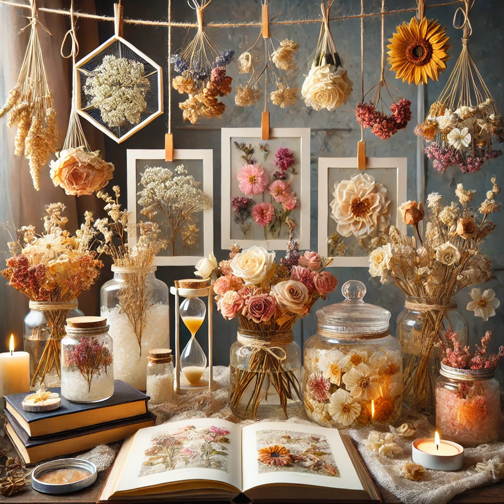 how to preserve flowers