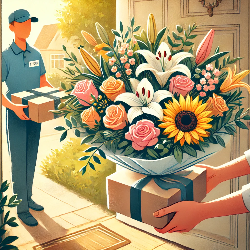 how to send flowers to someone