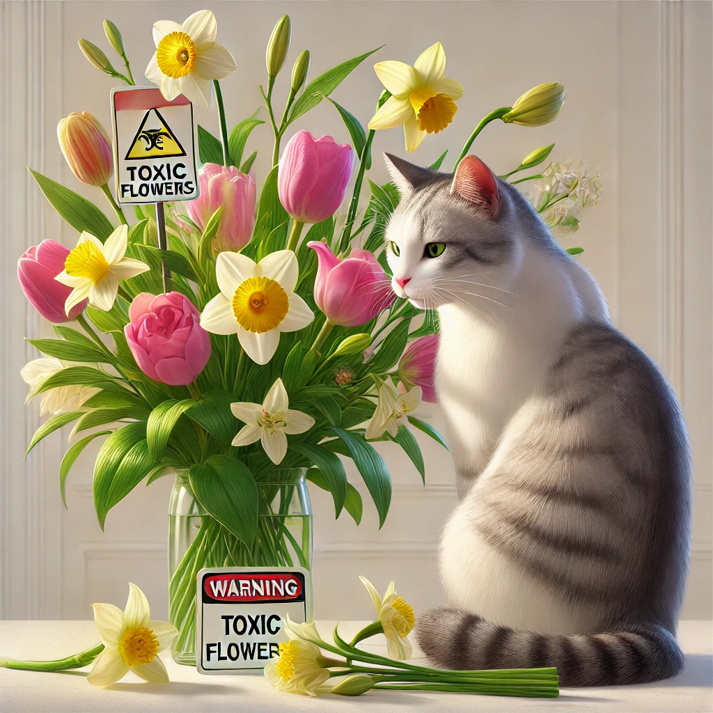 what flowers are poisonous to cats