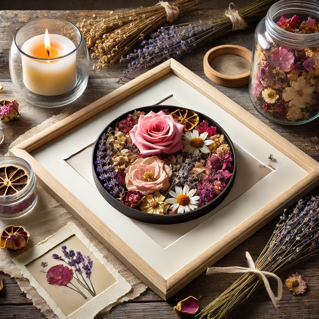 what to do with dried flowers