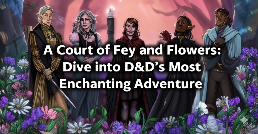 a court of fey and flowers