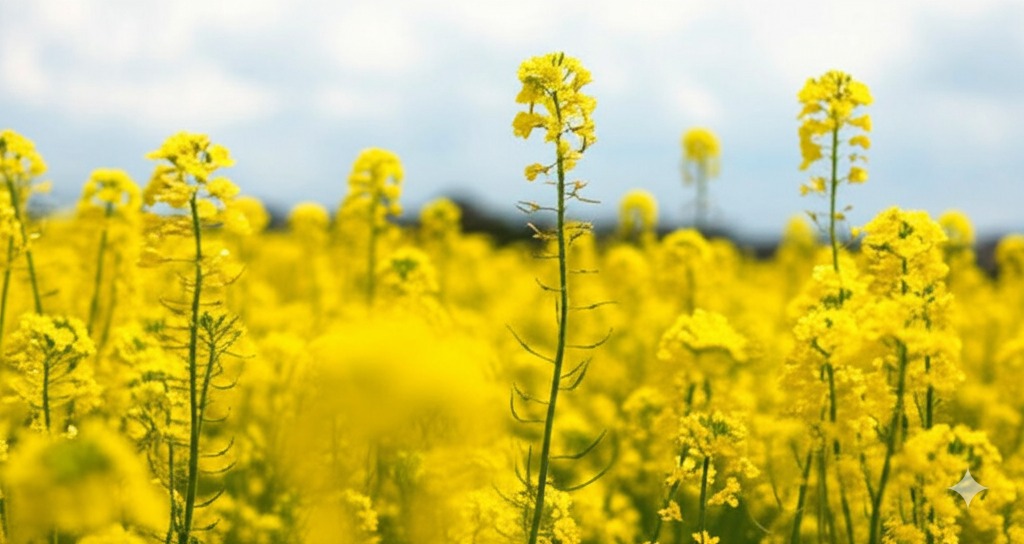 a field of yellow flowers