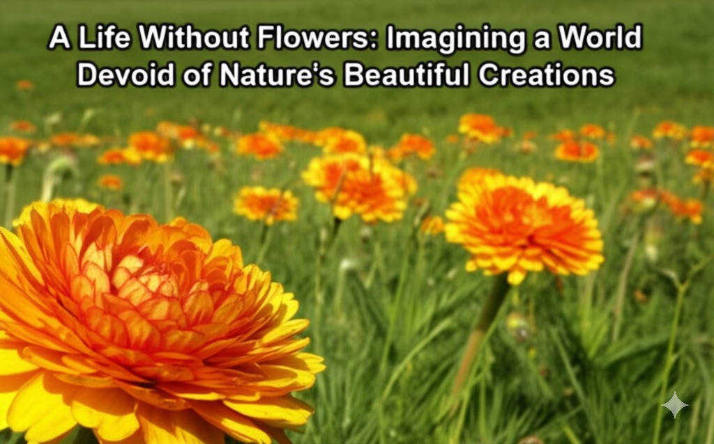 a life without flowers