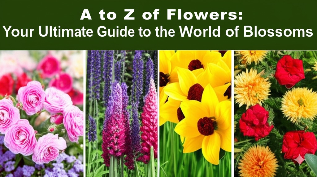 a to z flowers