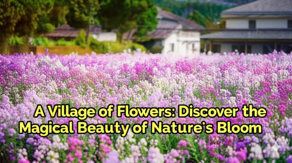 a village of flowers