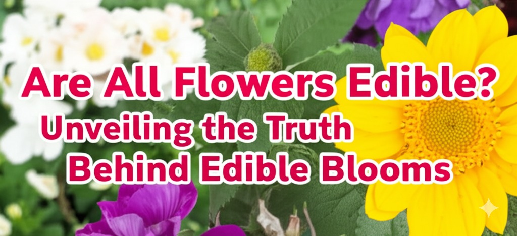 are all flowers edible