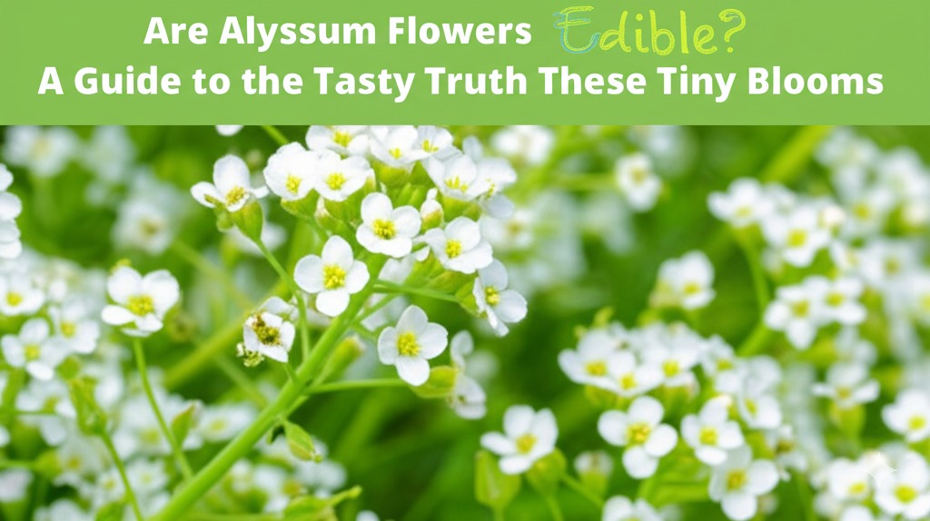 are alyssum flowers edible