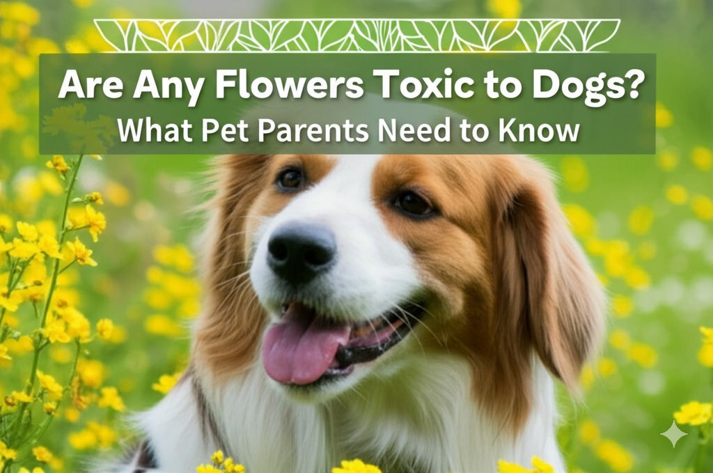 are any flowers toxic to dogs