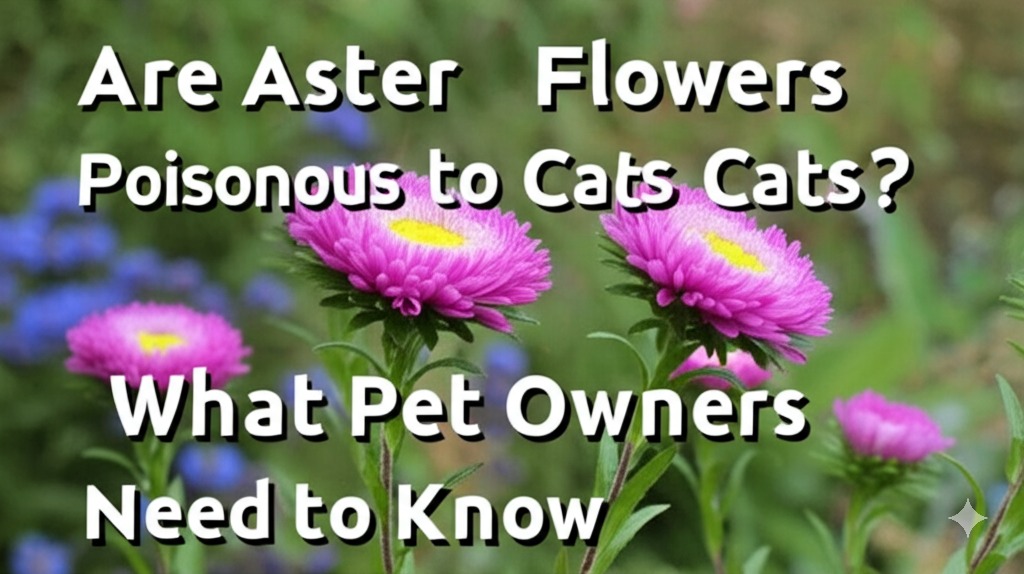 are aster flowers poisonous to cats
