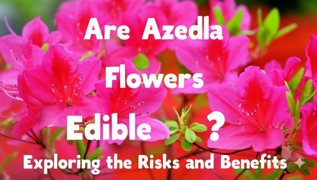 are azalea flowers edible