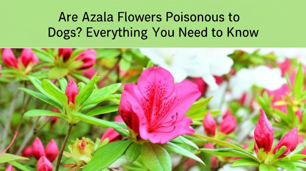 are azalea flowers poisonous to dogs