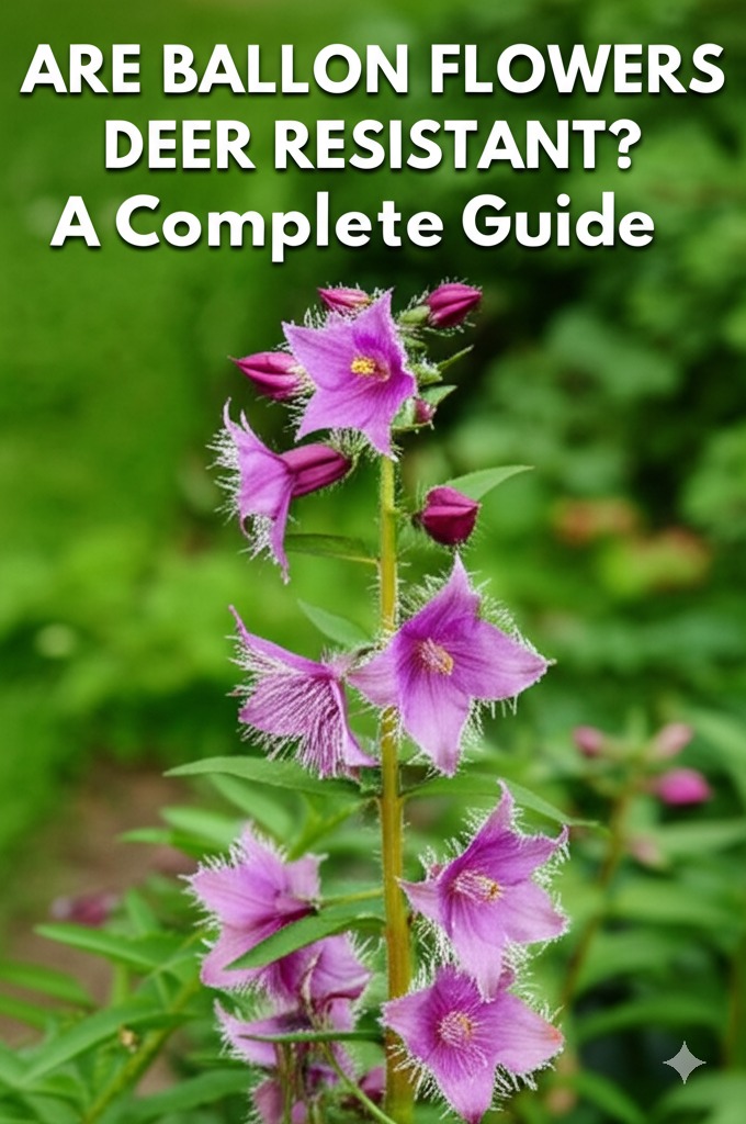 are balloon flowers deer resistant