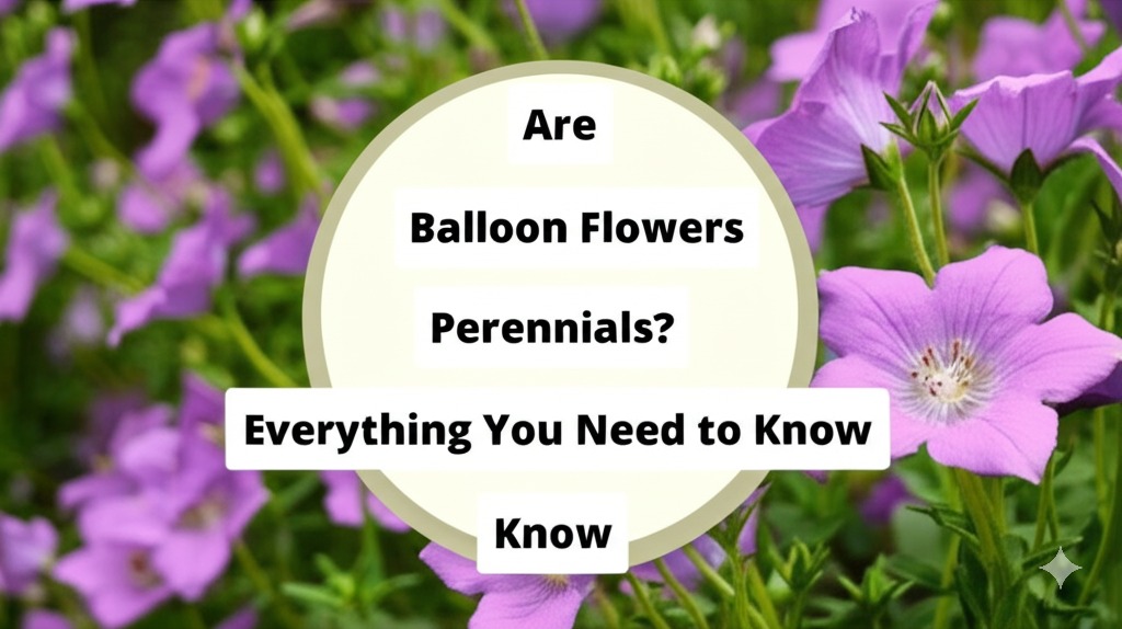 are balloon flowers perennials