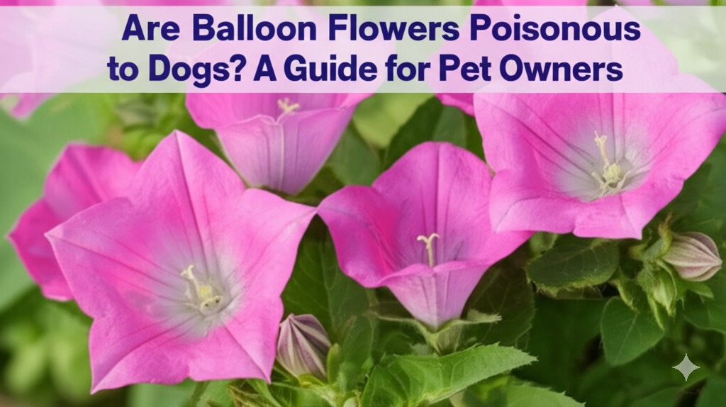 are balloon flowers poisonous to dogs