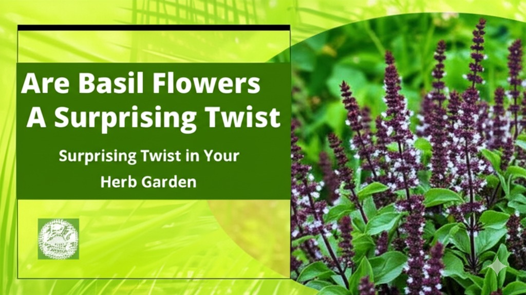 are basil flowers edible