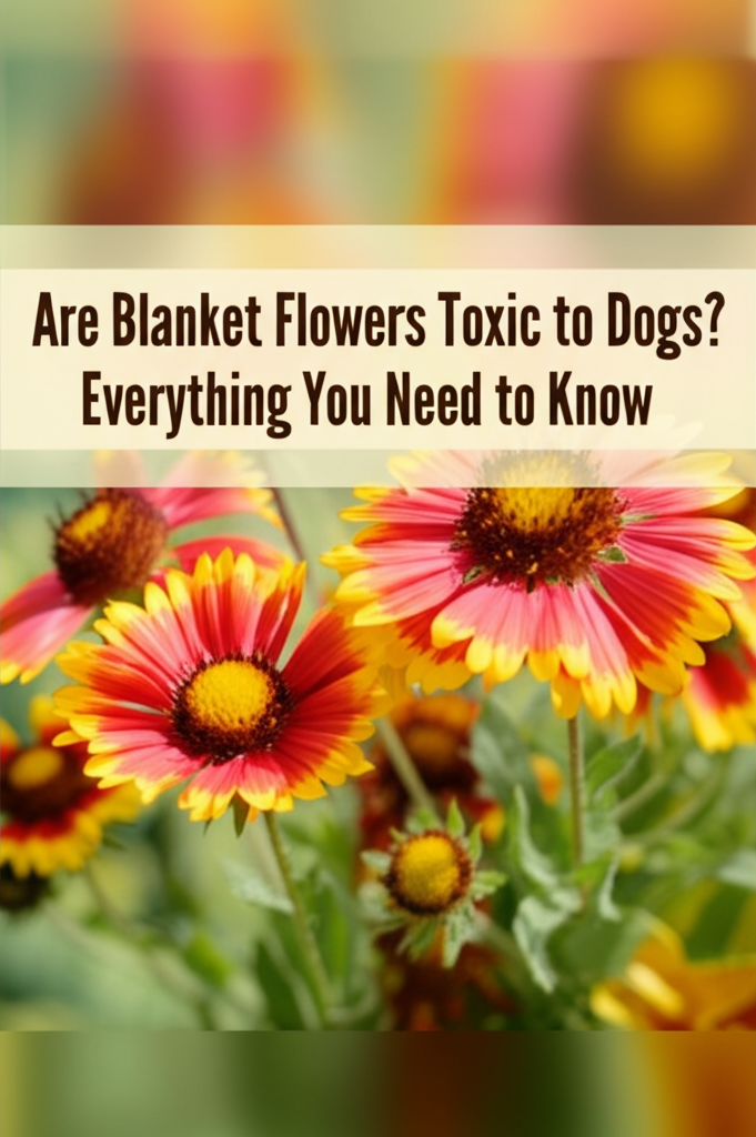 are blanket flowers toxic to dogs