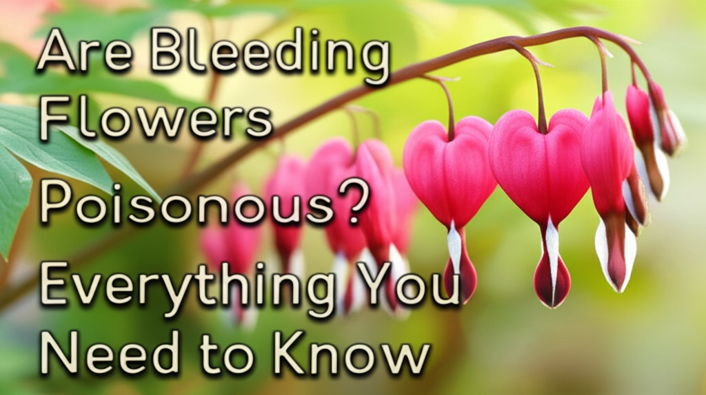 are bleeding heart flowers poisonous
